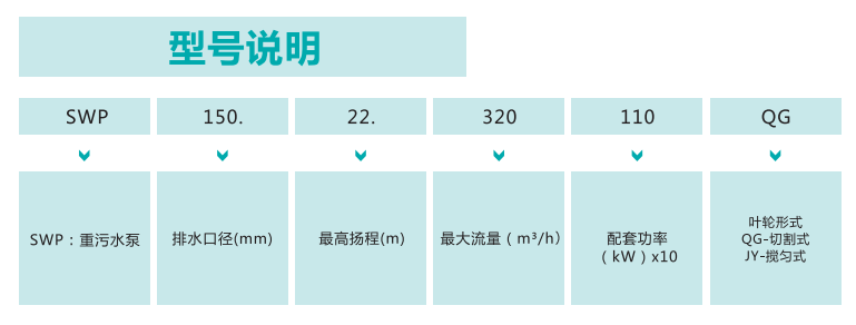 SWP型工程污水泵1